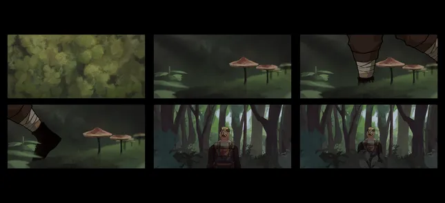 Some experiments scenes