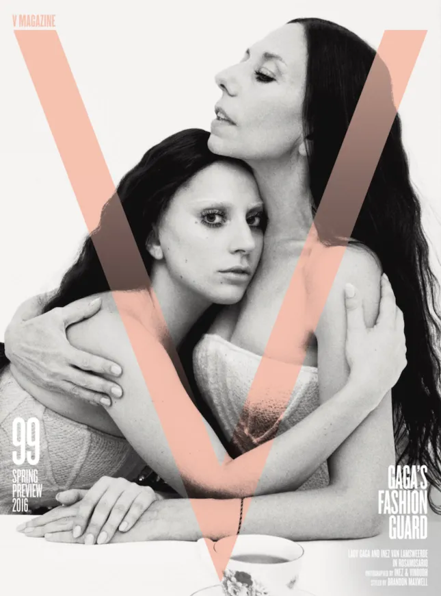 Lady Gaga V Magazine V99 cover story