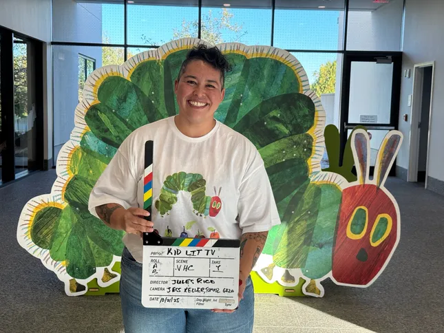 BTS- "Making of the Very Hungry Caterpillar"  Eric Carle Museum