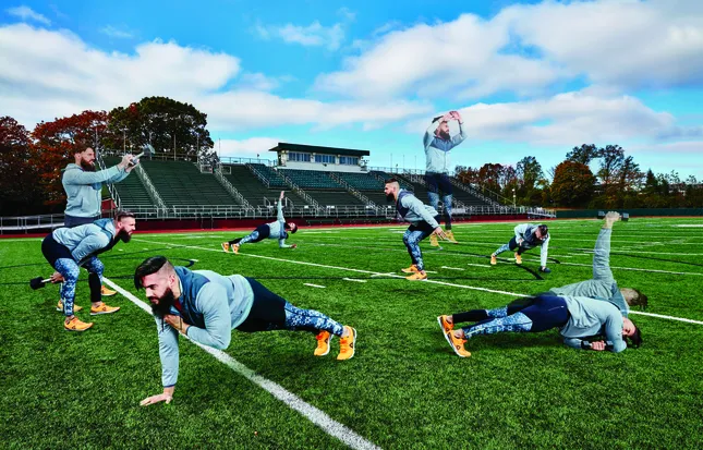 Men's Health Magazine Monthly Fitness Spread