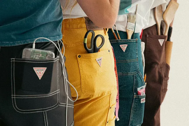 GUESS "What's Your Original?" Carpenter Jean Campaign