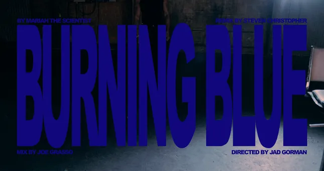 Burning Blue - Steven Christopher