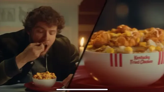 Jack Harlow and Druski Try KFC Famous Bowls