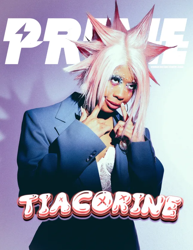 TiaCorine cover shoot for Preme Magazine