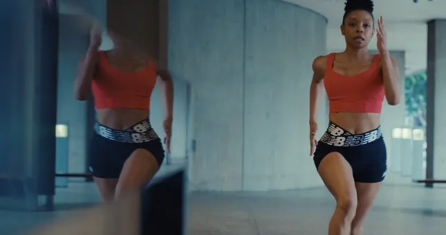 Stills from New Balance Commercial