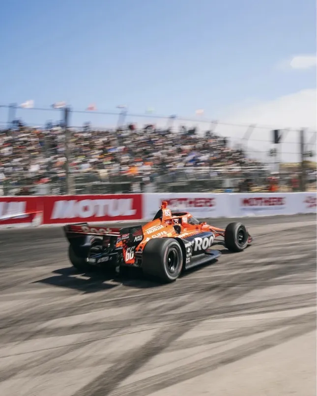 Marcus Armstrong Long Beach GP