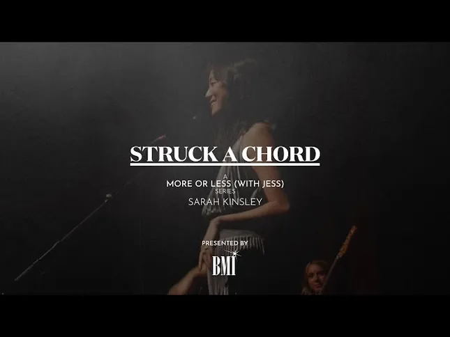 Struck A Chord: A More Or Less With Jess Series (Episode 3: Sarah Kinsley)