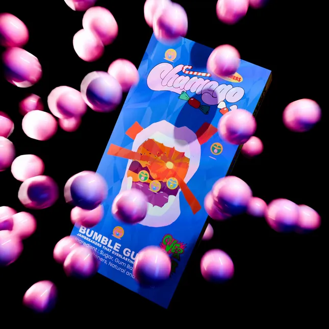 Chamego Bumble Gum: Bouncy & Sticky Fun