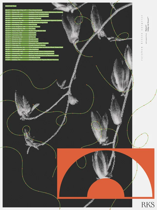 Rainbow Kitten Surprise - Fall ‘23 Tour Posters