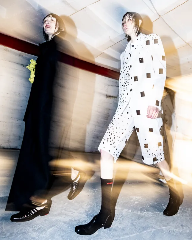 Backstages for Lu Chen AW23