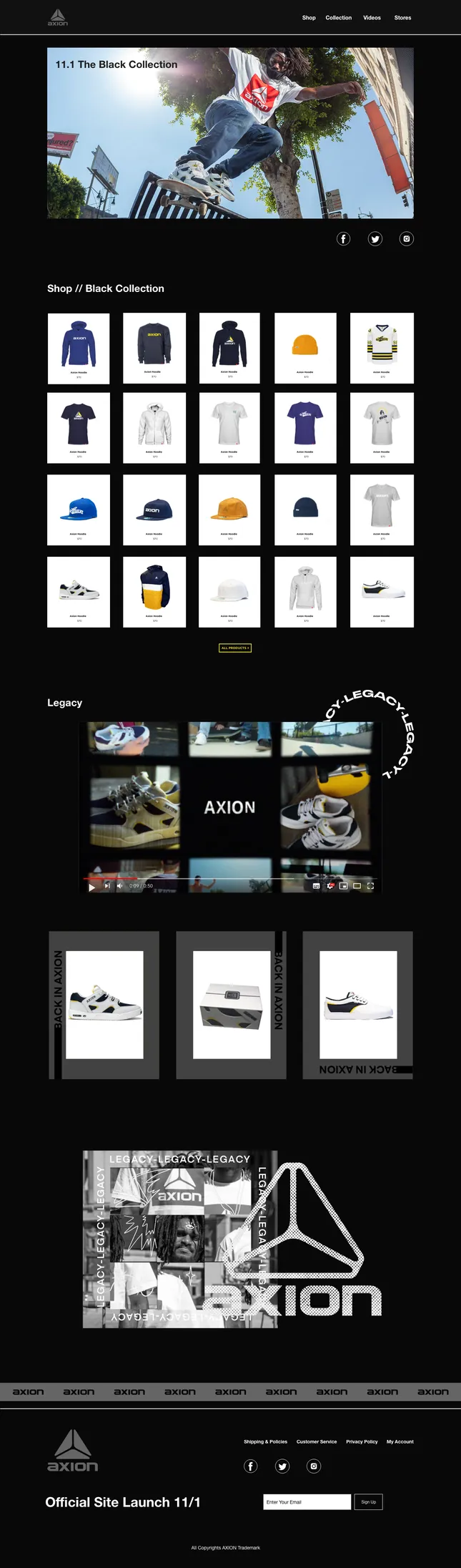 Axion Footwear Official Website