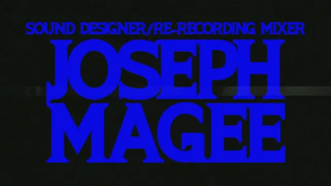 Sound Design Reel