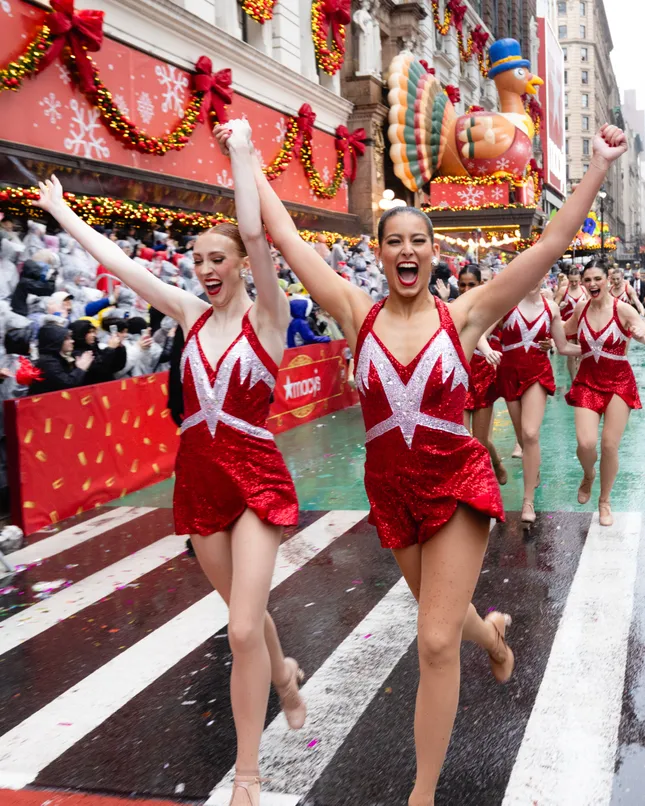 Rockettes 2024 Macys Thanksgiving Day Parade.