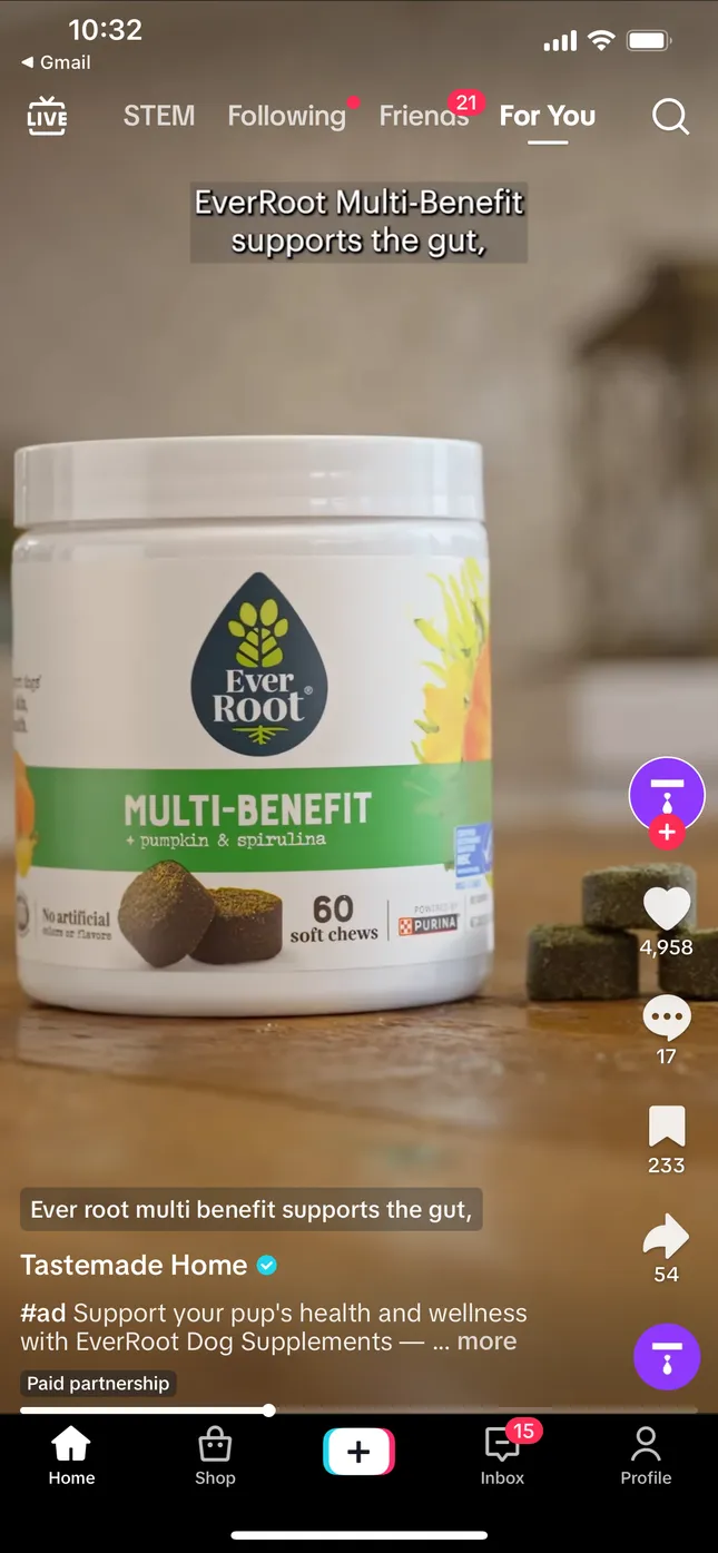 Purina Ever Root x Tastemade