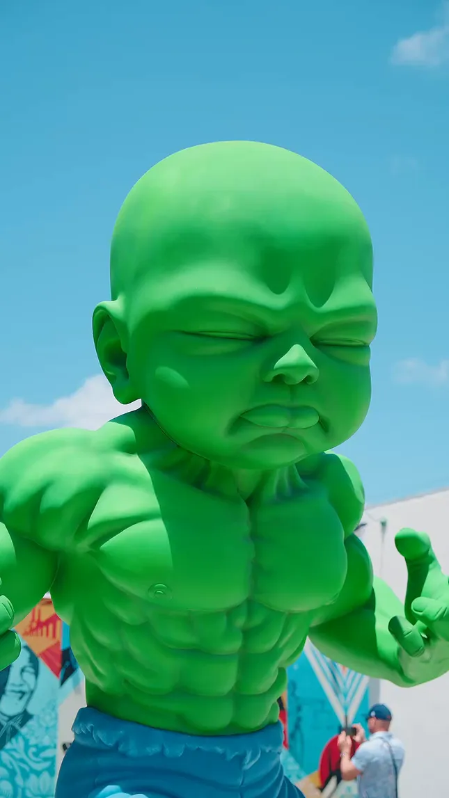 BI Group USA content day in Wynwood Miami