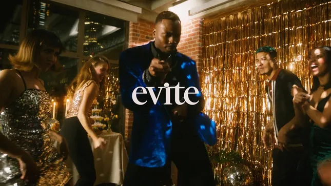 Evite holiday campaign