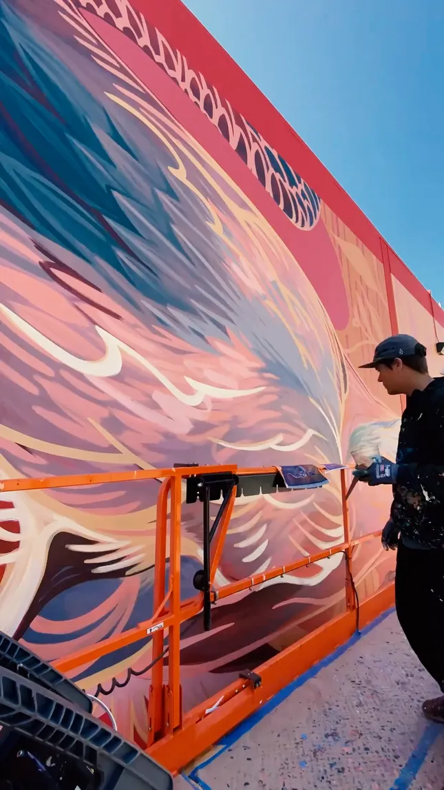 Making Of - Multiple Murals by Joey Rose