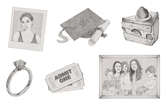 Ink-Style Assets for Photographer’s Website