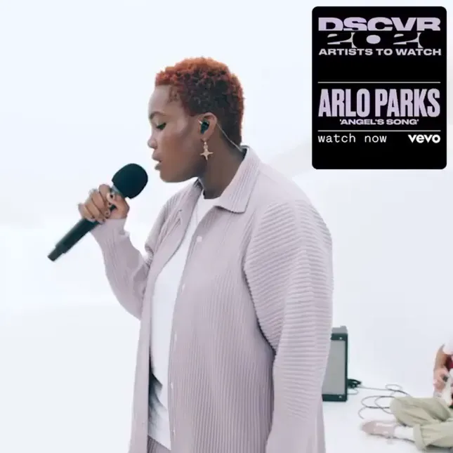 Arlo Parks DSVCR Vevo Live Performance Artists to Watch