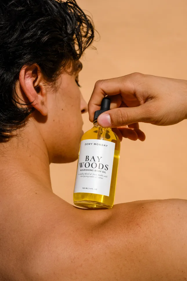 Skincare product shoot