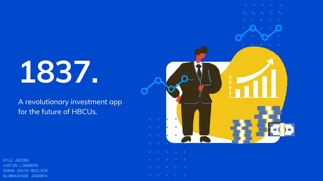 1837 Startup Winning Pitch Deck