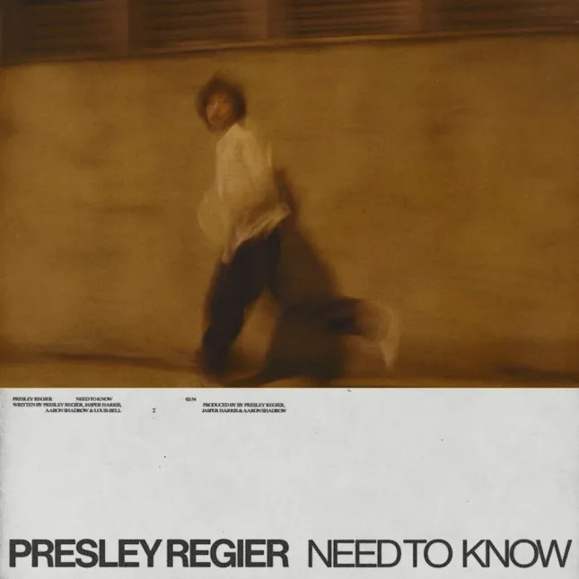 Need to know - Presley Regier