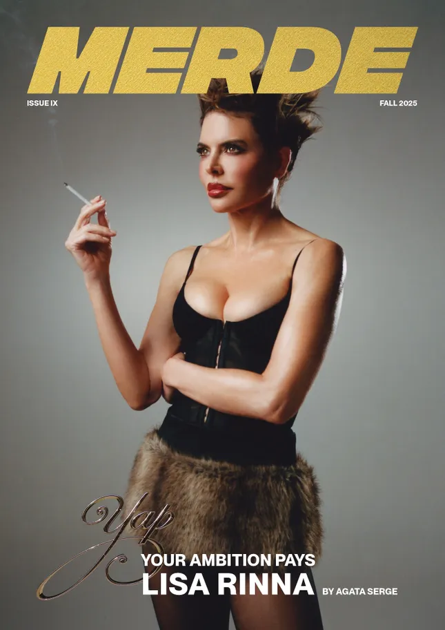 Lisa Rinna for Merde Magazine Issue 9