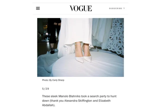 Ali Tamposi for Vogue Weddings