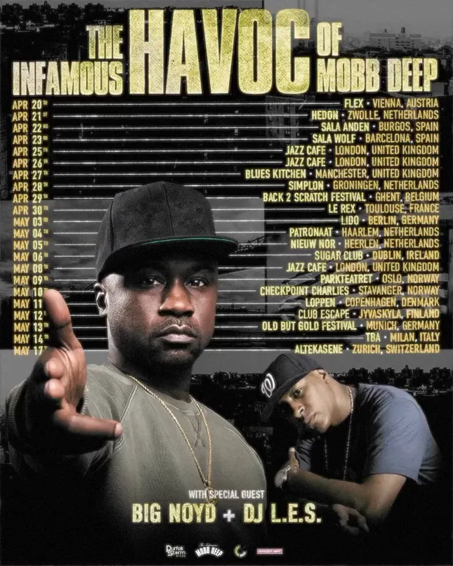 Mobb Deep - European Tour Poster