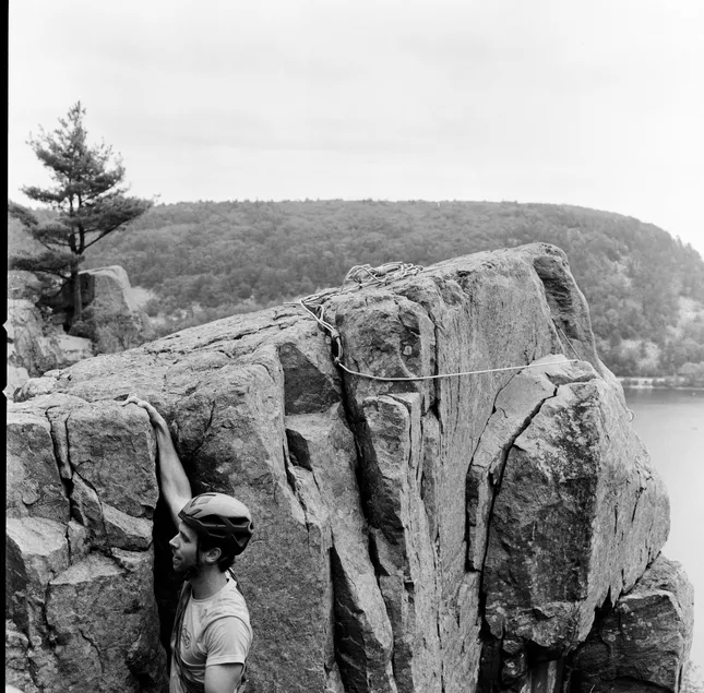Rock climbing