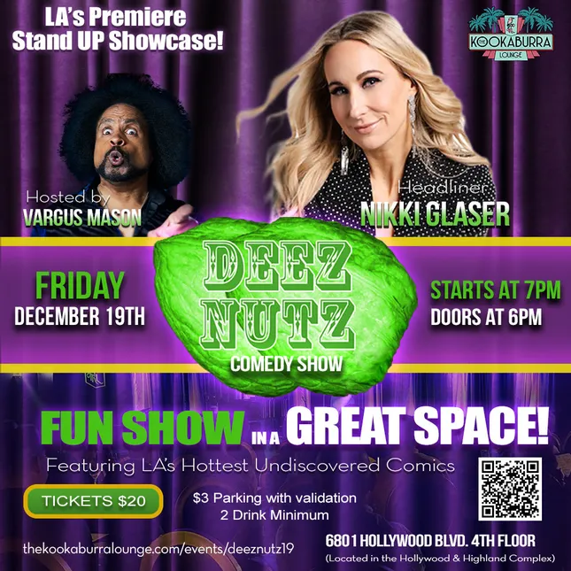 Deez Nutz Comedy Show @ Kookaburra Lounge