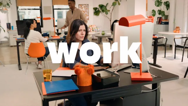 Work. Play. Blink. Relief.