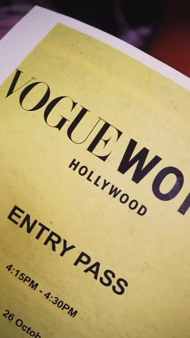 Aimee Kelly X Vogue World Commercial