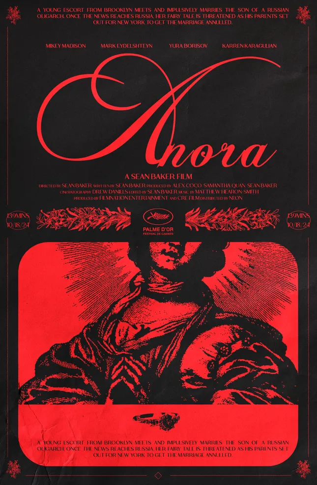 "Anora" Movie Poster