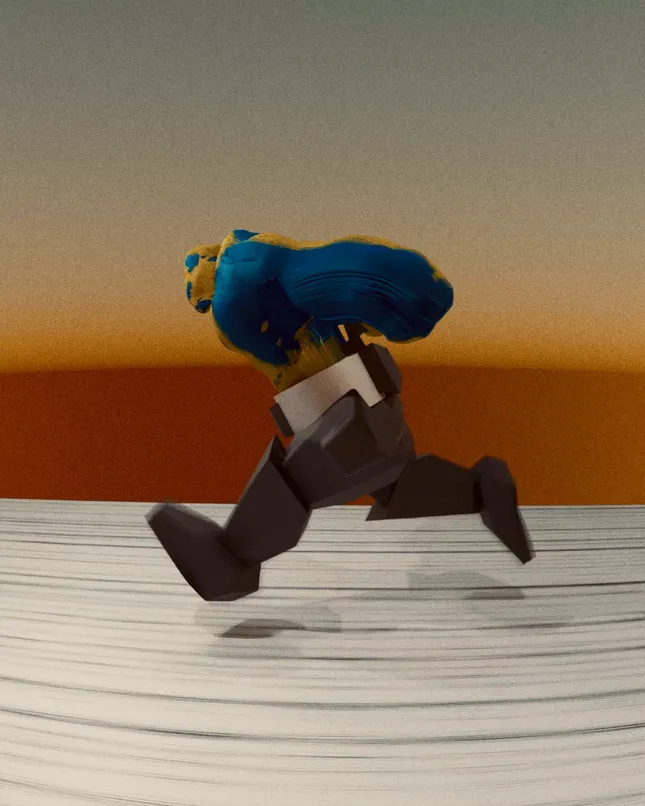 Original Character - Blender 5.0 - Modeled, Rigged, Animated