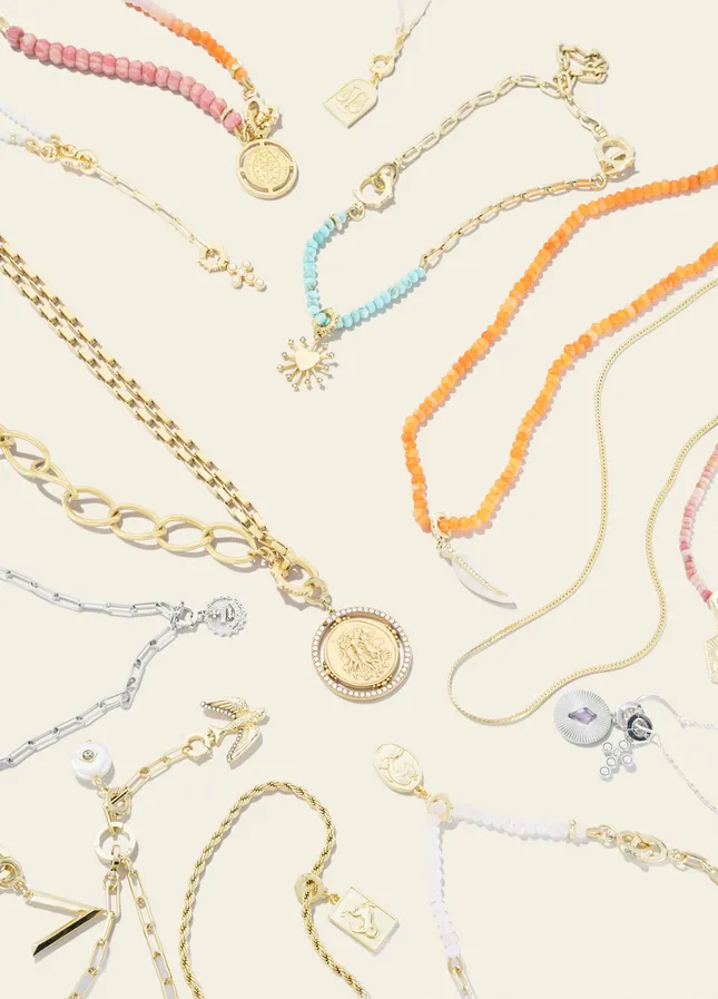Stella & Dot Stylized Flatlay Jewelry
