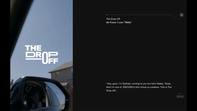 Nike “The Drop Off”
