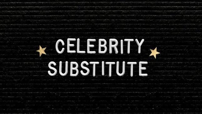 Celebrity Substitute (Season 2)