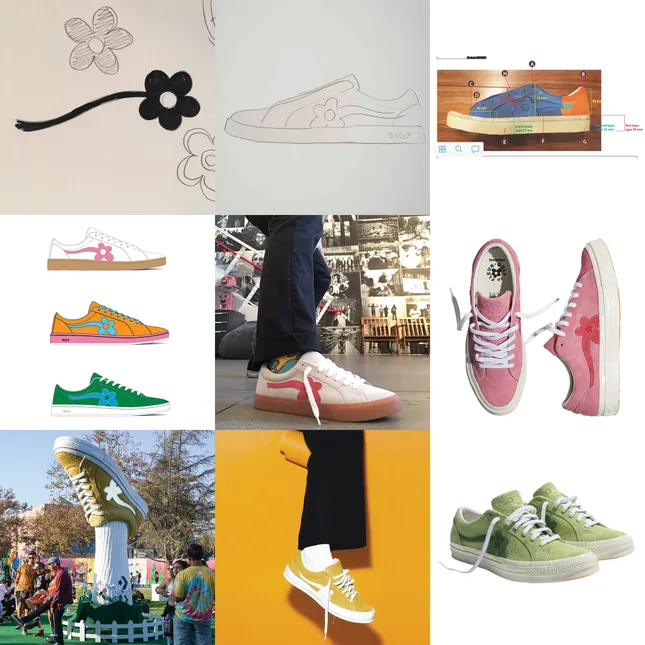 Golf le Fleur / Converse Product and Logo Design