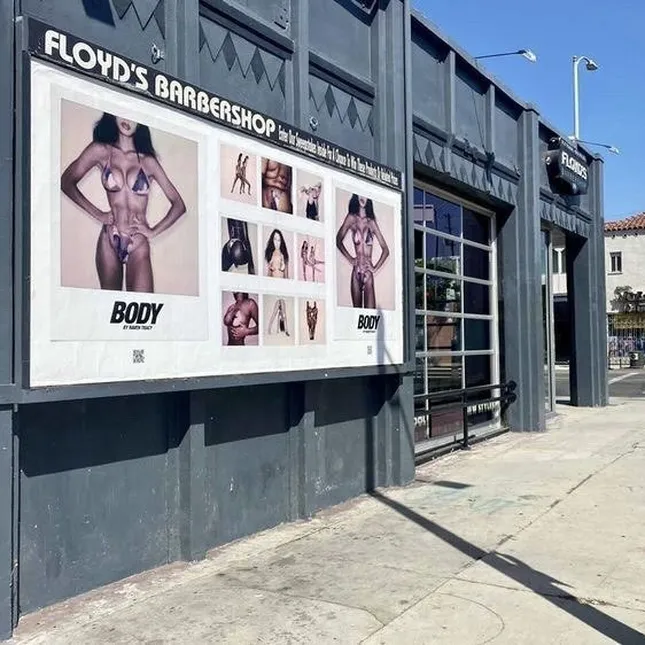 Polaroids for Body by Raven Tracy posted on the Melrose Strip