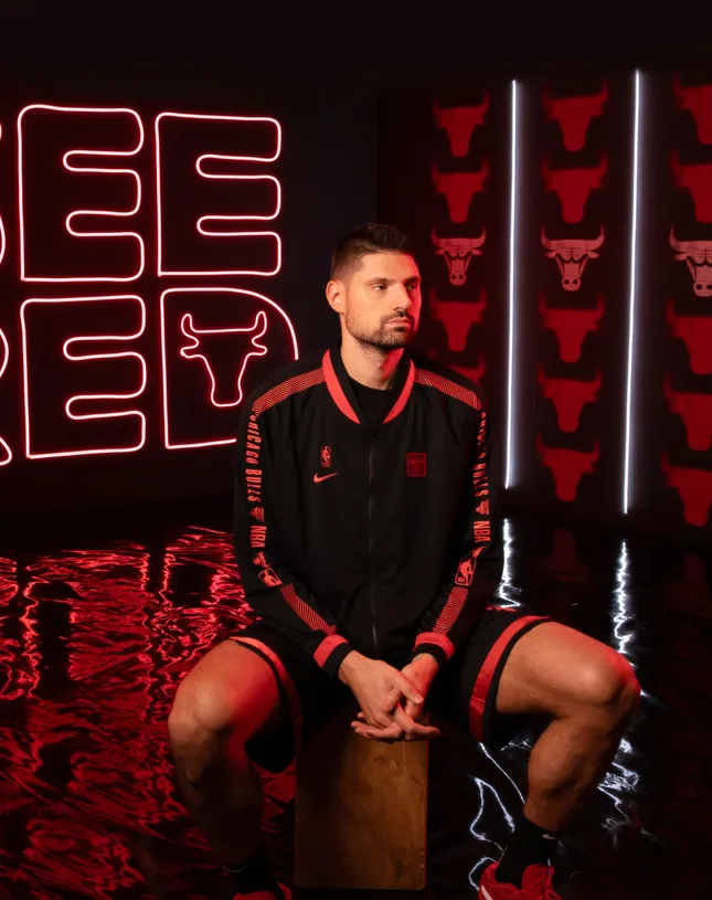 See Red: Chicago Bulls portraits