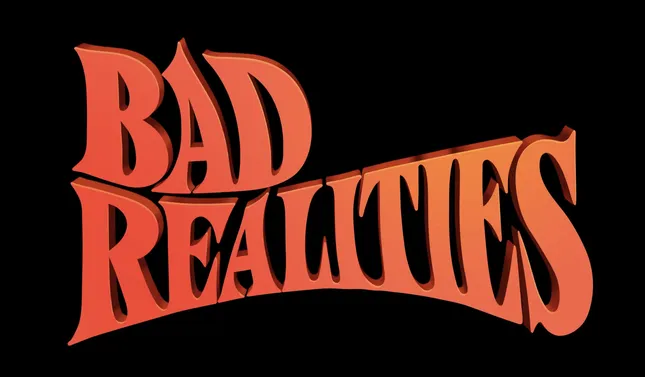 Bad Realities Book Title Design