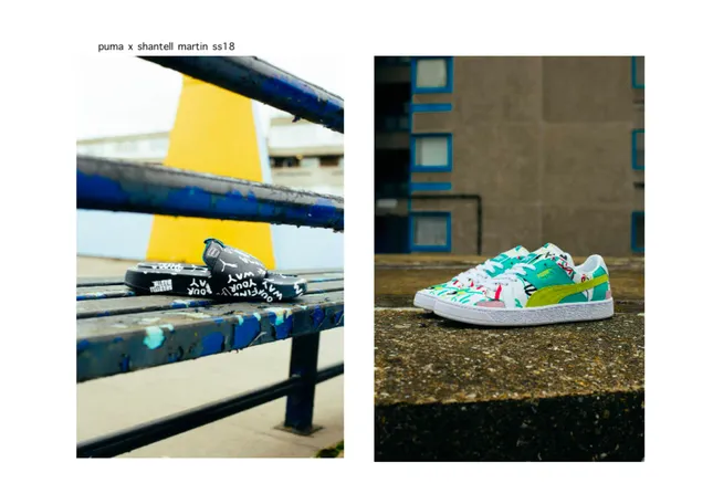 Product Photography SS18 Puma x Shantell Martin