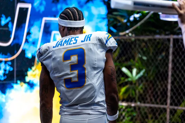 Los Angeles Chargers Media Day BTS 2024
