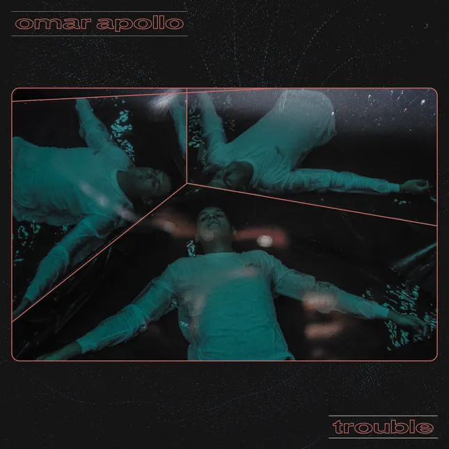 Omar Apollo “Trouble” cover art
