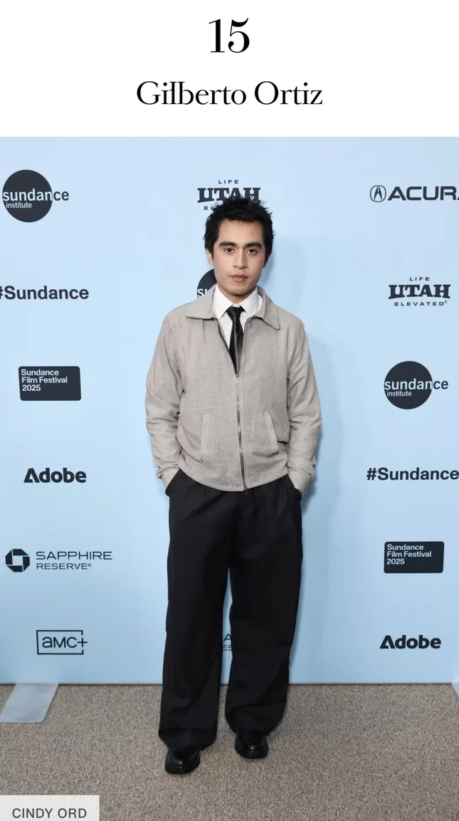 Gilberto Ortiz Outfit for Sundance Film Festival 2025