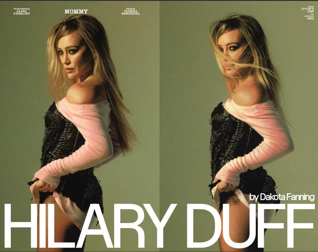 Hilary Duff for Interview Magazine