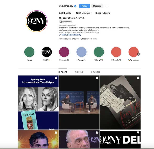 Social Media Coordinator- 92nd Street Y, New York