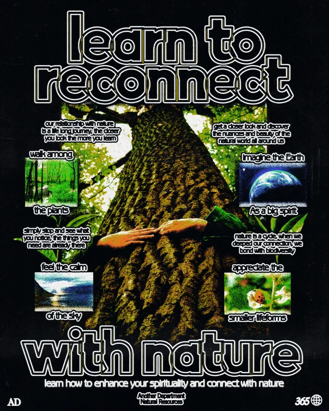 Vintage inspired poster design for Another Department