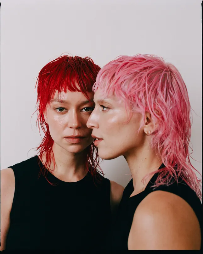 PINK + RED